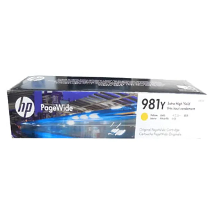 Termék főképe HP originální ink L0R15A, HP 981Y, yellow, 16000str., 185ml, extra high capacity, HP Page