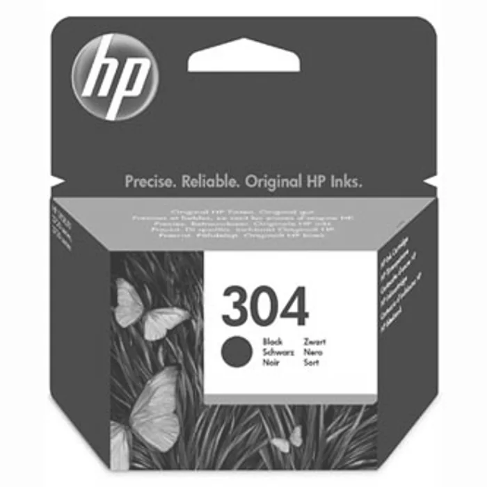 Termék főképe HP originální ink N9K06AE, HP 304, black, 120str., HP DeskJet 2620,2630,2632,2633,3720,37