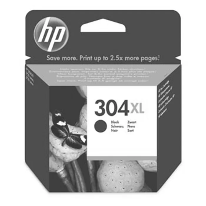 Termék főképe HP originální ink N9K08AE, HP 304XL, black, 300str., 5.5ml, HP DeskJet 2620,2630,2632,263