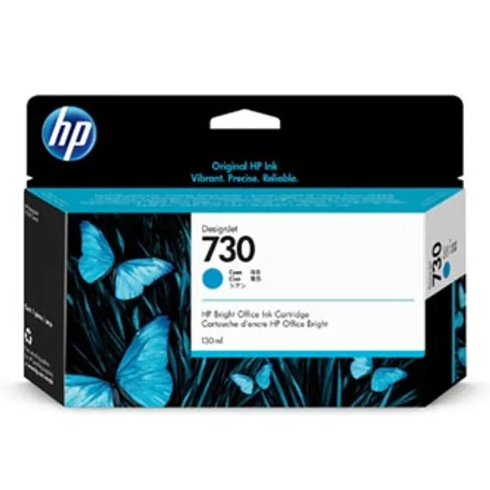 Termék főképe HP originální ink P2V62A, HP 730, cyan, 130ml, HP HP DesignJet T1700 Printer series