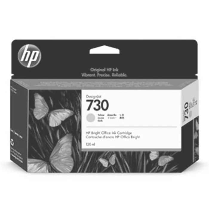Termék főképe HP originální ink P2V64A, HP 730, yellow, 130ml, HP HP DESIGNJET T1600 SERIES,1700 SERIES