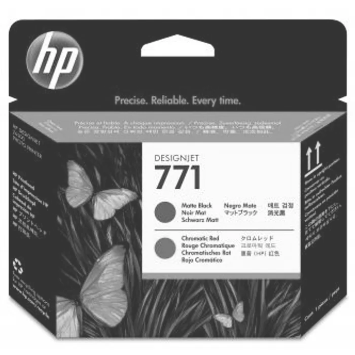 Termék főképe HP originální tisková hlava CE017A, HP 771, matte black/chromatic red, HP HP Designjet Z6