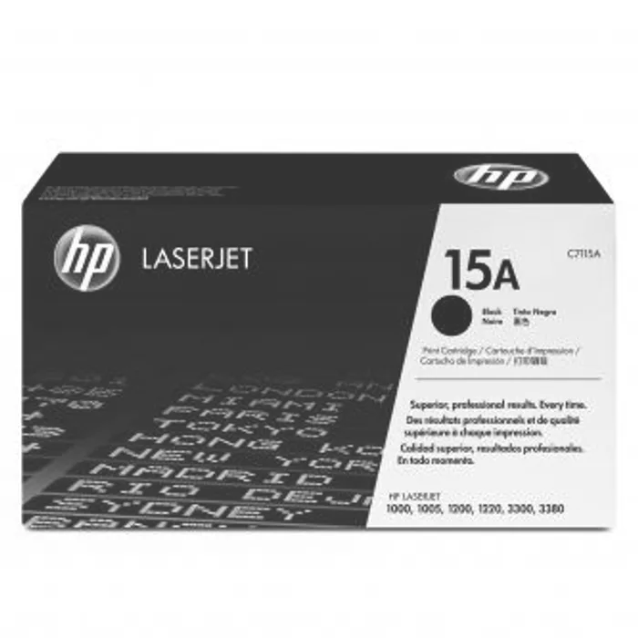 Termék főképe HP originální toner C7115A, black, 2500str., HP 15A, HP LaserJet 1000, 1200, 1200n, 1220,