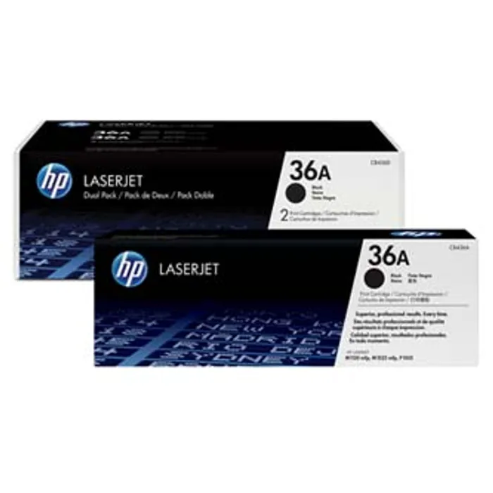 Termék főképe HP originální toner CB436AD, black, 4000 (2x2000)str., HP 36A, HP LaserJet P1505, M1522n,