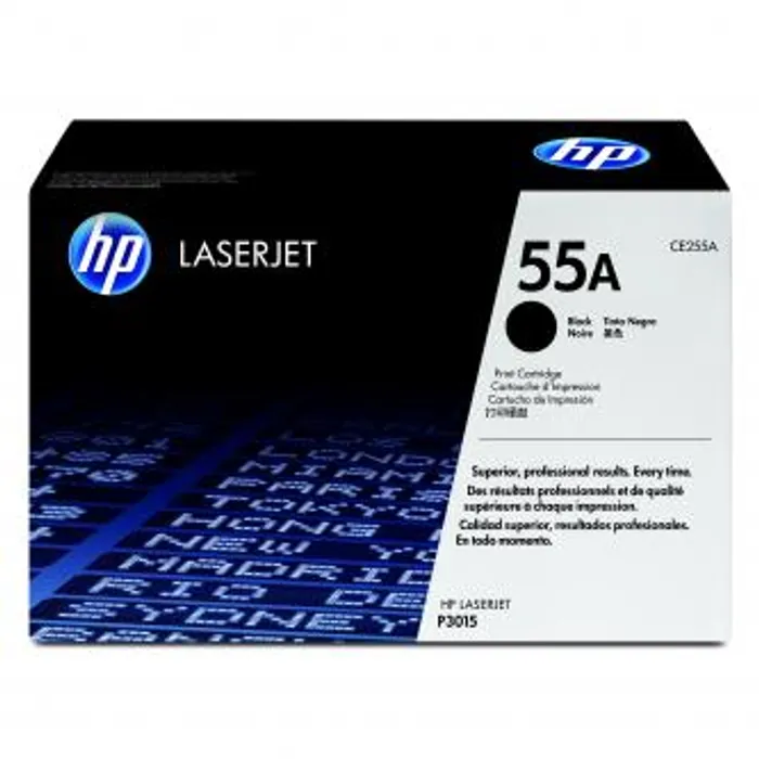 Termék főképe HP originální toner CE255A, black, 6000str., HP 55A, HP LaserJet P3015, LaserJet Pro 500