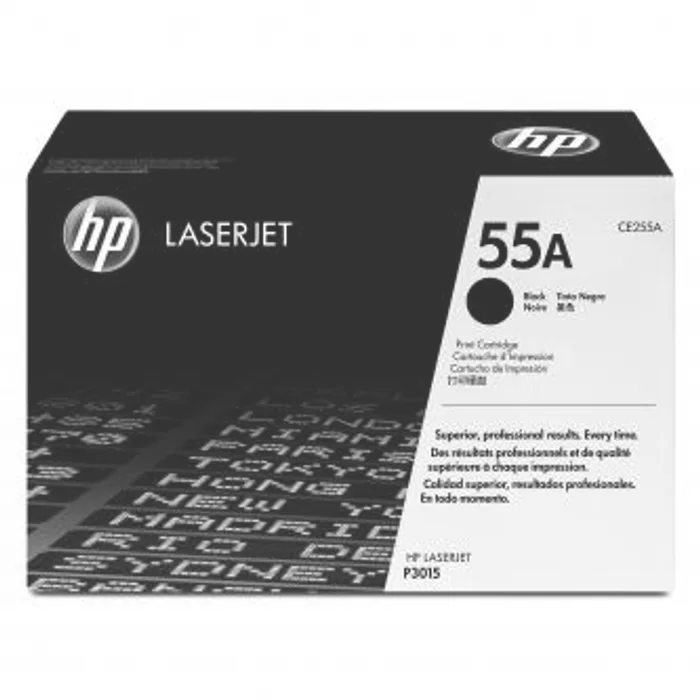 Termék főképe HP originální toner CE255A, black, 6000str., HP 55A, HP LaserJet P3015, LaserJet Pro 500