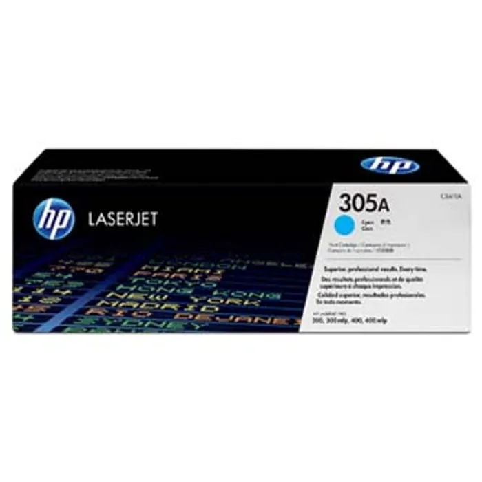 Termék főképe HP originální toner CE411A, cyan, 2600str., HP 305A, HP Color LaserJet Pro M375NW, Pro M4