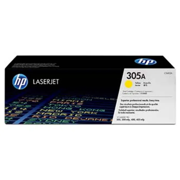 Termék főképe HP originální toner CE412A, yellow, 2600str., HP 305A, HP Color LaserJet Pro M375NW, Pro