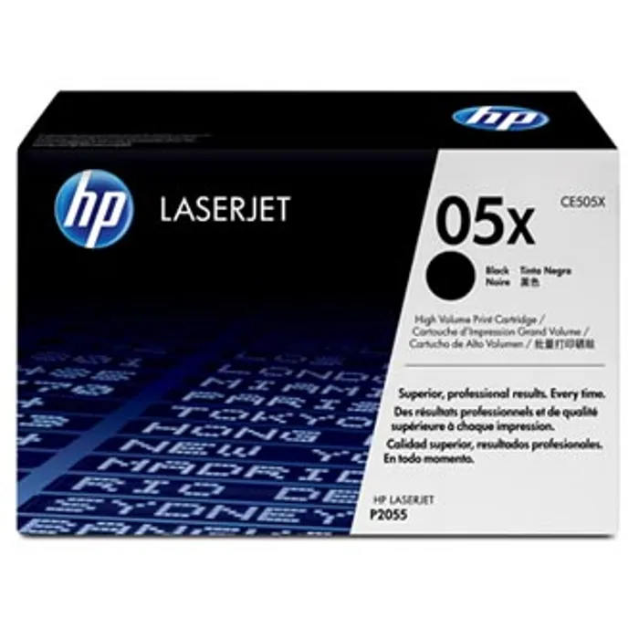 Termék főképe HP originální toner CE505X, black, 6500str., HP 05X, high capacity, HP LaserJet P2055, O