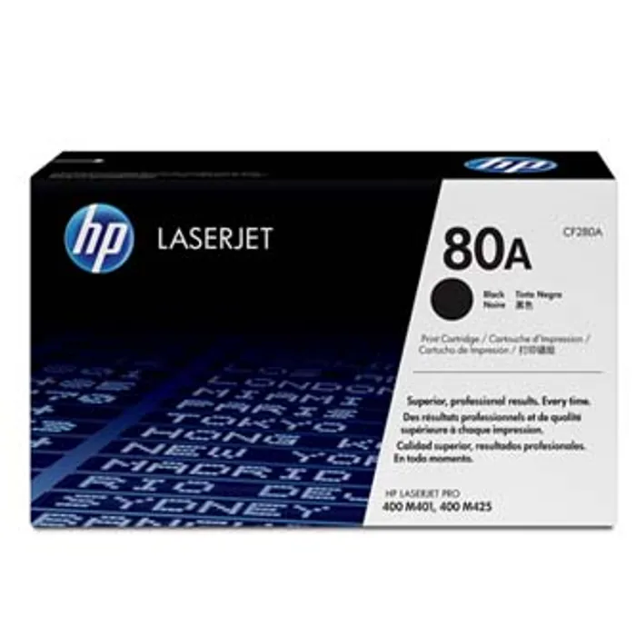 Termék főképe HP originální toner CF280A, black, 2560str., HP 80A, HP LaserJet Pro 400 M425, LJ Pro 400
