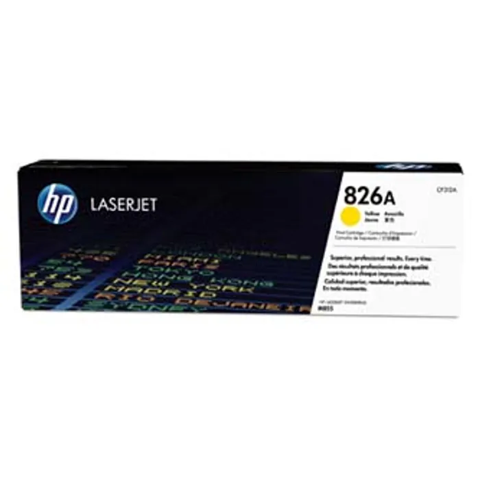 Termék főképe HP originální toner CF312A, yellow, 31500str., HP 826A, HP Color LaserJet Enterprise M855