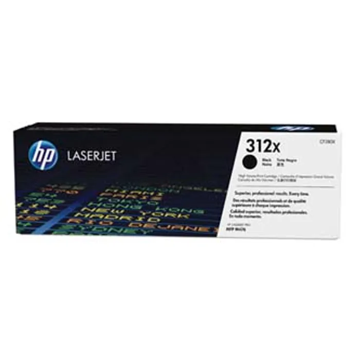 Termék főképe HP originální toner CF380X, black, 4400str., HP 312X, HP Color LaserJet Pro MFP M476dn, M