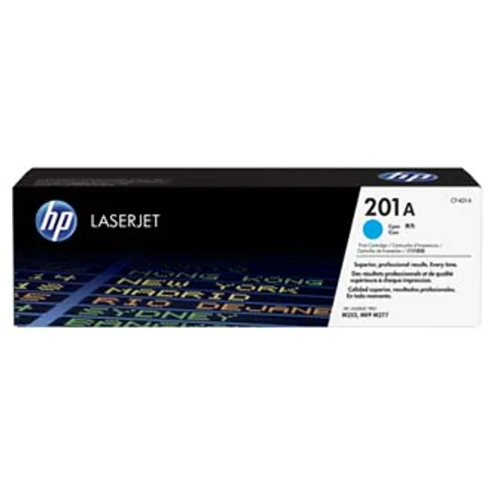 Termék főképe HP originální toner CF401A, cyan, 1330str., HP 201A, HP Color LaserJet MFP 277, Pro M252,