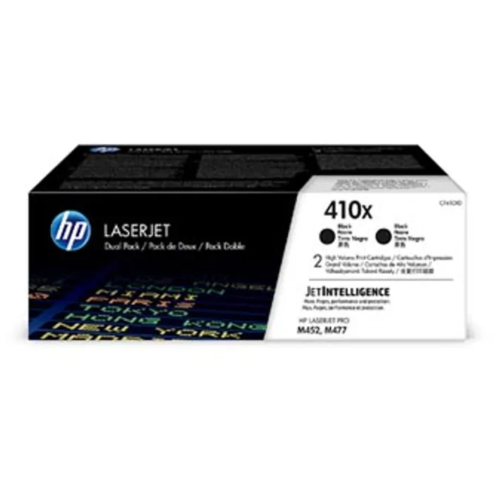Termék főképe HP originální toner CF410XD, black, 13000 (2x6500)str., HP 410X, high capacity, HP LJ Pro