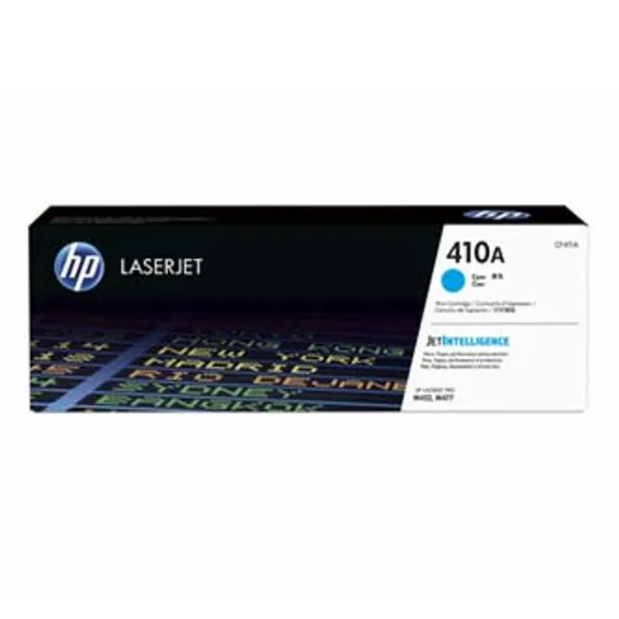 Termék főképe HP originální toner CF411A, cyan, 2300str., HP 410A, HP LJ Pro M452, LJ Pro MFP M477, 600