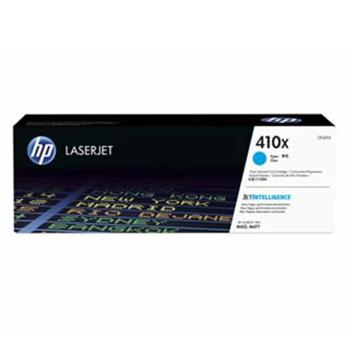 Termék főképe HP originální toner CF411X, cyan, 5000str., HP 410X, high capacity, HP LJ Pro M452, LJ Pr
