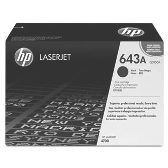 Termék főképe HP originální toner Q5950A, black, 11000str., HP 643A, HP Color LaserJet 4700, n, dn, dtn