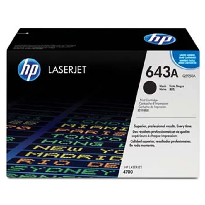 Termék főképe HP originální toner Q5950A, black, 11000str., HP 643A, HP Color LaserJet 4700, n, dn, dtn