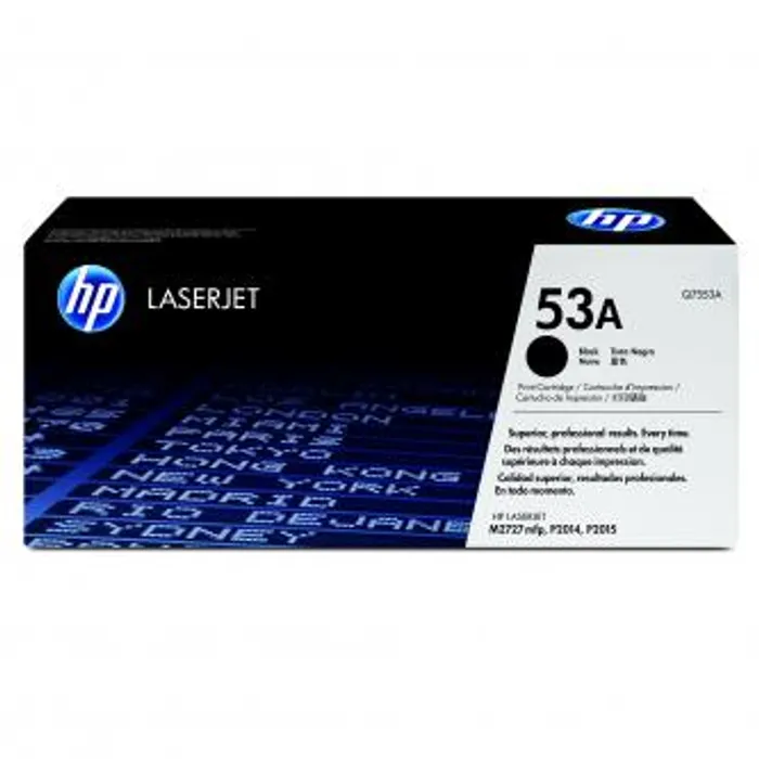 Termék főképe HP originální toner Q7553A, black, 3000str., HP 53A, HP LaserJet P2010, P2015, O