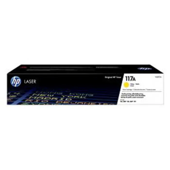 Termék főképe HP originální toner W2072A, yellow, 700str., HP 117A, HP Color Laser 150, MFP 178, MFP 17