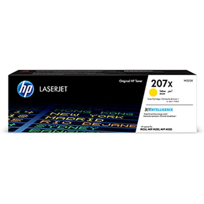 Termék főképe HP originální toner W2212X, yellow, 2450str., HP 207X, HP Color LaserJet Pro M255, MFP M2
