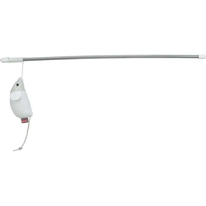 Termék főképe Hrací prut s myškou, 46 cm, catnip, plast/polyester
