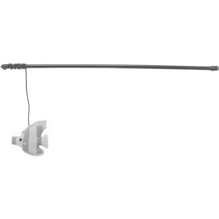 Termék főképe Hrací prut s rybkou, s catnipem, 46 cm, plast/plyš