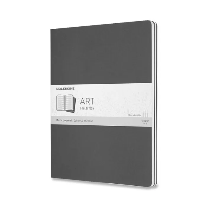 Termék főképe Hudební notes Moleskine XL, 3 ks, černé
