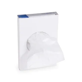 Higiéniai zacskó (HDPE) fehér 8+6 x 25 cm [30 db]