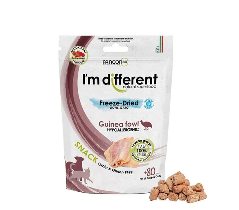 Termék főképe I´M DIFFERENT SNACK perlička -mrazem sušený pamlsek, 40 g