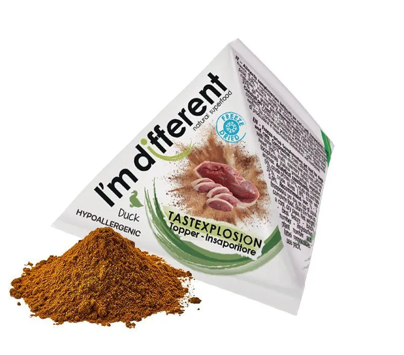 Termék főképe I´M DIFFERENT Topper kachna - exploze chutí 8 g