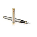 Következő termékkép IM Brushed Metal GT töltőtoll -F- PARKER