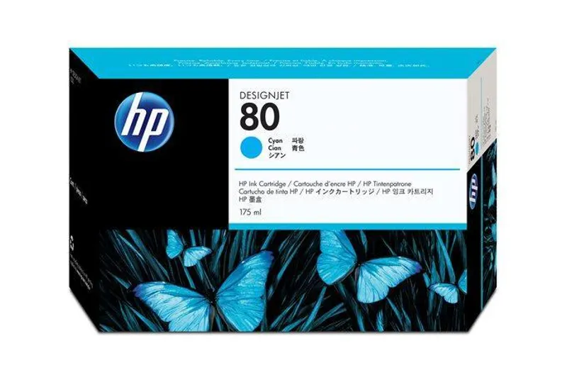 Termék főképe Inkjet cart.pro "DesignJet 1050C, 1055CN" tiskárny, HP "Nr..80" Cyan, 175ml