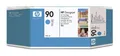 Inkjet cart.pro "DesignJet 4000" nyomtatóhoz, HP "Nr.90" ciánkék, 400ml