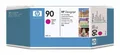 Inkjet cart.pro "DesignJet 4000" tiskárnu, HP "Nr.90" Magenta, 400ml