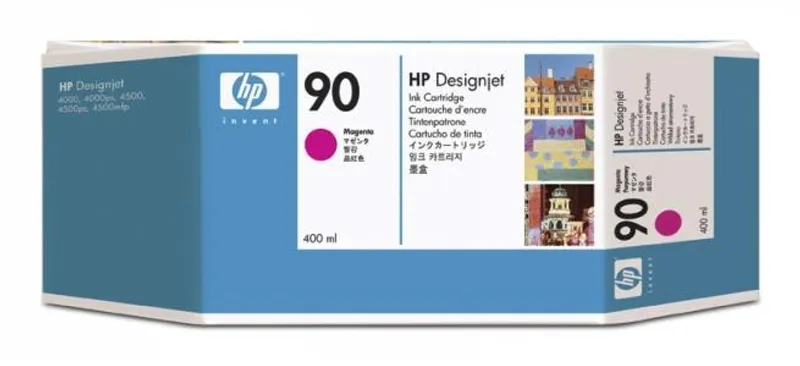 Termék főképe Inkjet cart.pro "DesignJet 4000" tiskárnu, HP "Nr.90" Magenta, 400ml