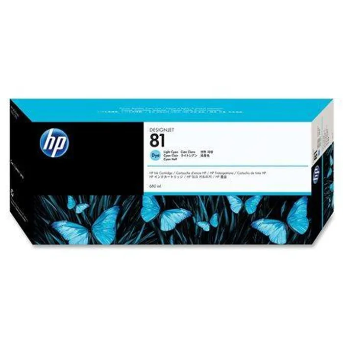 Termék főképe Inkjet cart.pro "DesignJet 5000, 5000ps tiskárny, HP "Nr..81" Světlá Cyan, 680ml