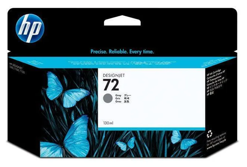 Termék főképe Inkjet cart.pro "DesignJet T610, T1100, T1100ps" tiskárny, HP "Nr.72" Šedá, 130ml