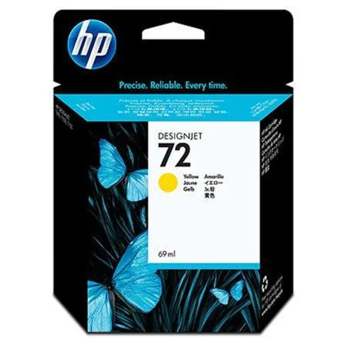 Termék főképe Inkjet cart.pro "DesignJet T610, T640, T1100" tiskárny, HP "Nr.72" Žlutá, 69ml
