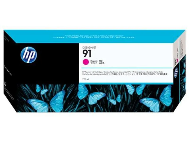 Termék főképe Inkjet cart.pro "DesignJet Z6100, Z6100ps" tiskárny, HP "Nr.91" Magenta, 775ml