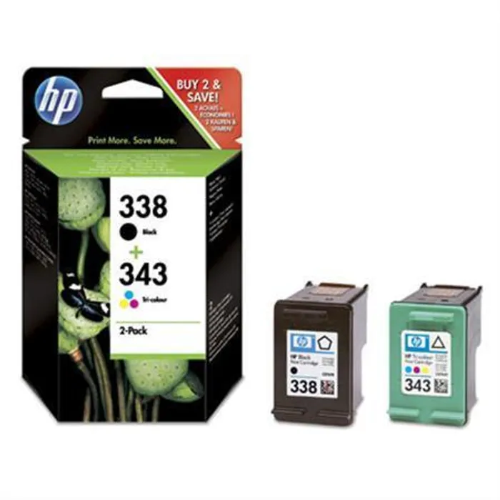 Termék főképe Inkjet cart.pro "DesJet 460 mobil, 5740, 6540d" tiskárny, HP "Nr.338/343" Černá, Barevná