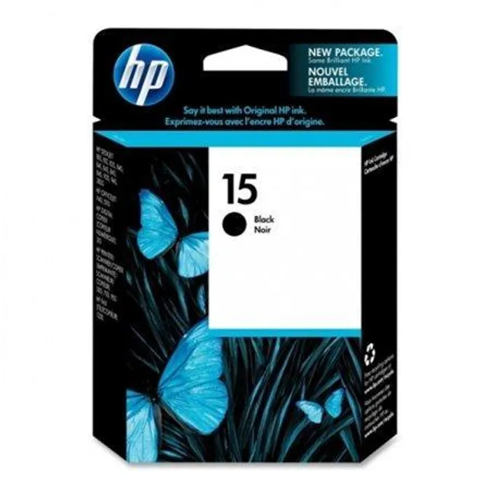 Termék főképe Inkjet cart.pro "DeskJet 810c, 812c, 816" tiskárny, HP "Nr.15" Černá, 25ml