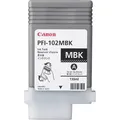 Canon eredeti tinta PFI102MBK, matt fekete, 130ml, 0894B001, Canon iPF-500, 600, 700, 76