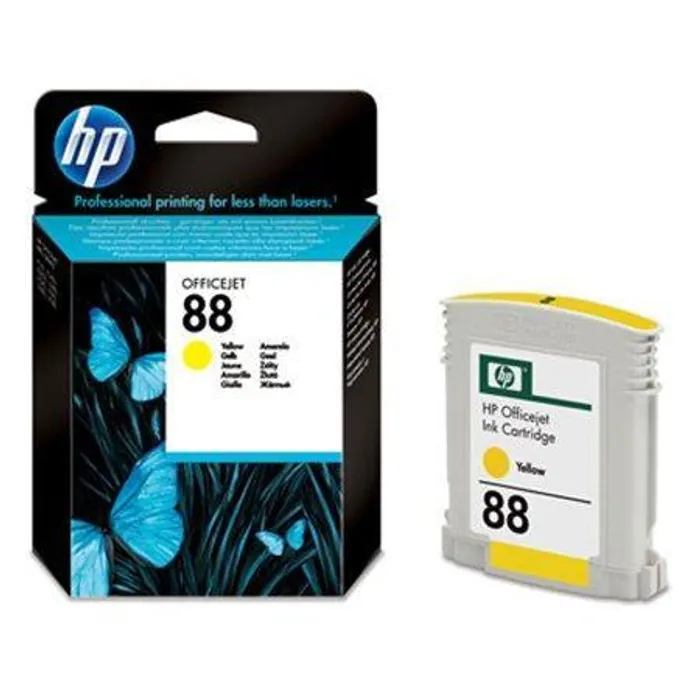 Termék főképe Inkjet cart.pro "OfficeJet Pro K550" tiskárnu, HP "Nr.88" Žlutá, 9ml