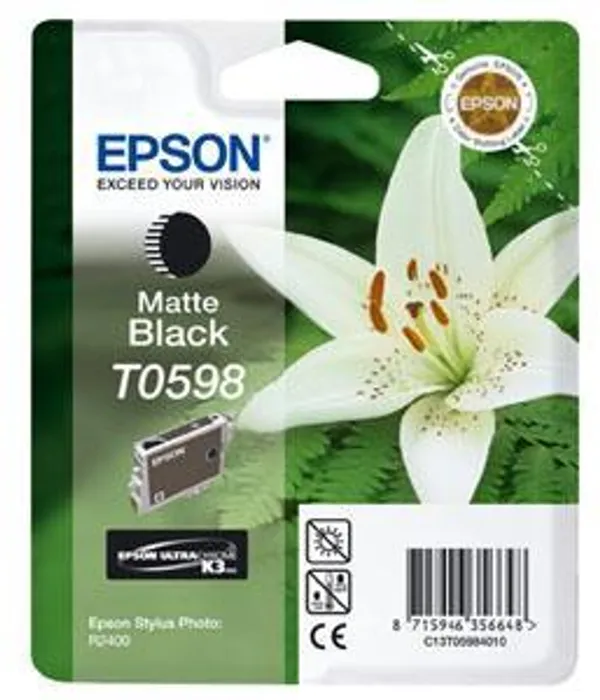 Termék főképe Inkjet cart.pro "StylusPhoto R2400" tiskárnu, EPSON Matná černá, 13ml