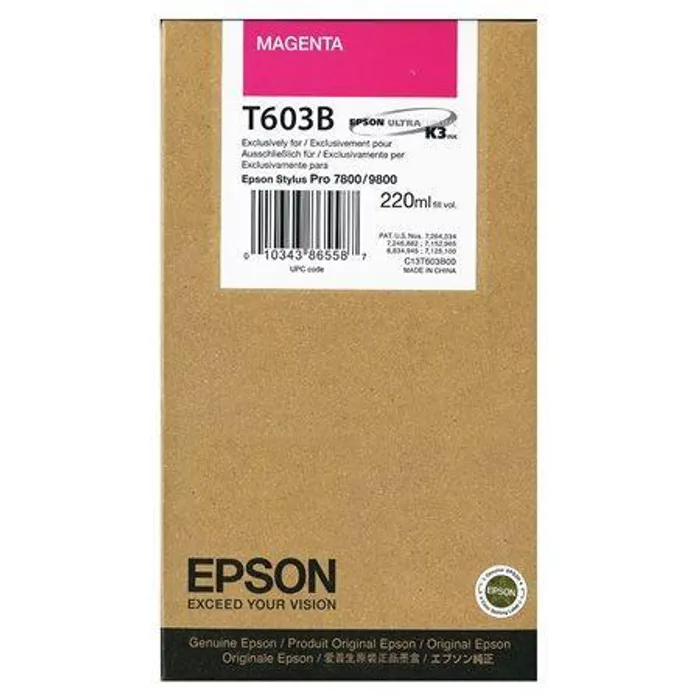 Termék főképe Inkjet cart.pro "StylusPro 7880, 9880" tiskárny, EPSON Magenta, 220ml