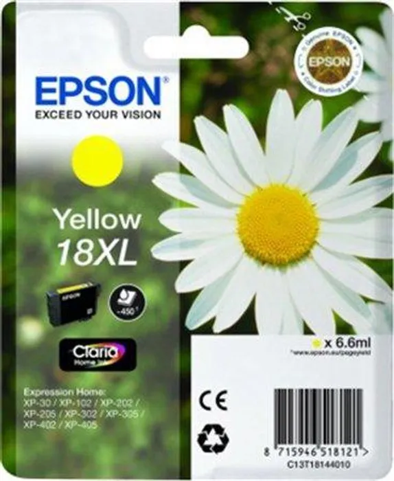 Termék főképe Inkjet cart.pro "XP 30, 102, 202, 205" tiskárny, EPSON Žlutá, 6,6ml
