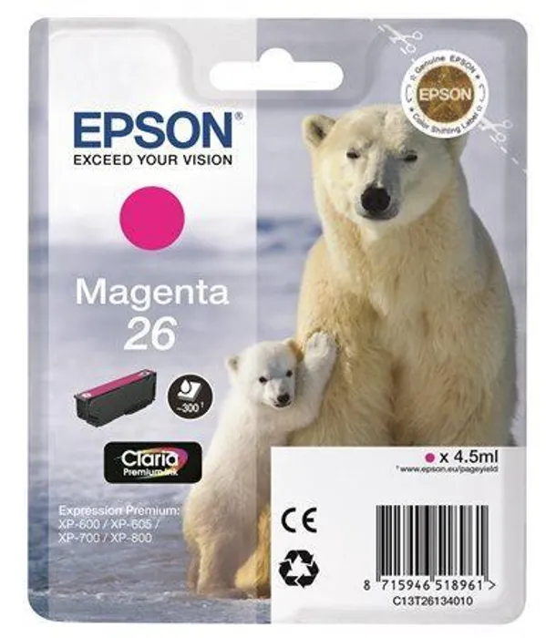 Termék főképe Inkoustová cart. pro tiskárny "XP 600, 700, 800", EPSON Žlutá, 4,5ml