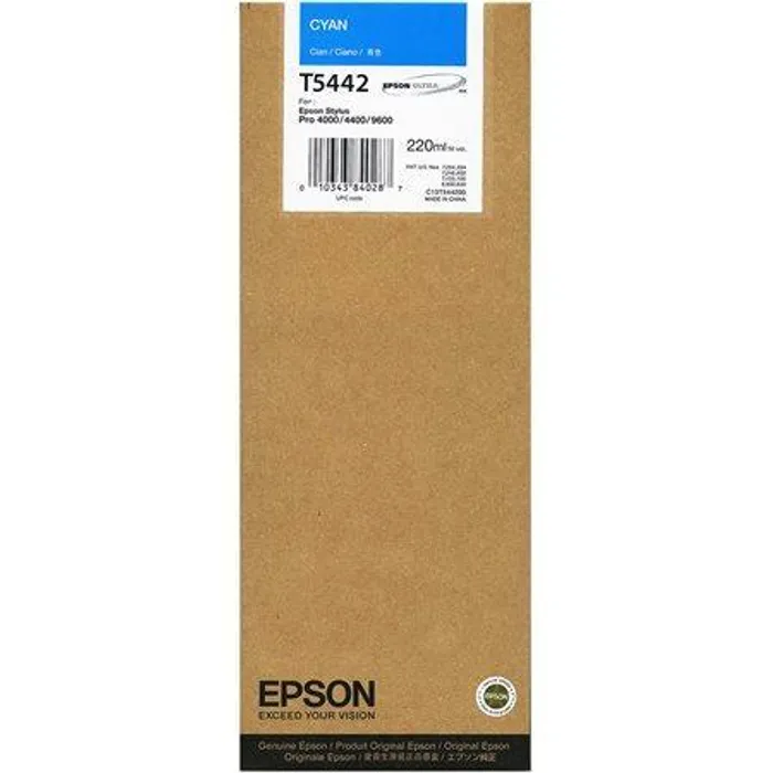 Termék főképe Inkoustová cart. pro tiskárnu "StylusPro 9600", EPSON Cyan, 220ml