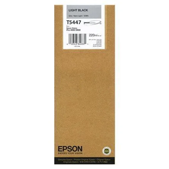 Termék főképe Inkoustová cart. pro tiskárnu "StylusPro 9600" EPSON, Světlá černá, 220ml
